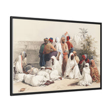 In the slave market at Cairo illustration by David Roberts (1796–1864) - NOMADEN ART GALLERY