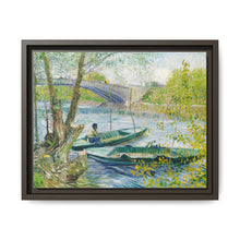 Fishing in Spring, the Pont de Clichy (Asnières) (1887) by Vincent Van Gogh - NOMADEN ART GALLERY