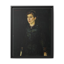 Inger in Black (1884) by Edvard Munch - NOMADEN ART GALLERY