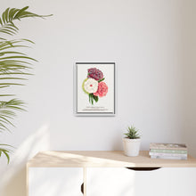 Double Althea in 3 colors lithograph. Digitally enhanced from our own original 1900 edition plates of Botanical Specimen published by Rochester Lithographing