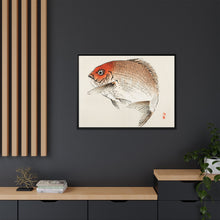 Tai (Red Seabream) fish by Kōno Bairei