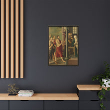 Panel of an Altarpiece with Dispute with the Doctors, on verso is Appearance of Christ to his Mother (c. 1520 - c. 1535) by Master of Alkmaar