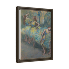 Bailarines de ballet entre bastidores (c. 1890-1900) de Edgar Degas 
