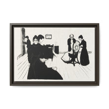 Death in the Sickroom (1896) by Edvard Munch - NOMADEN ART GALLERY