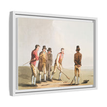 Illustration of nor and spell from The Costume of Yorkshire (1814) by George Walker