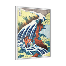Hokusai's The Yoshitsune horse-washing falls at Yoshino, Izumi Province (1833–1834) - NOMADEN ART GALLERY