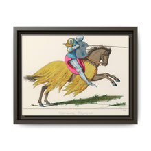 French Knight, 14th Century: Vintage Equestrian Art by Paul Mercuri (1860) - NOMADEN ART GALLERY