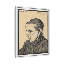 Portret van Dina Klaver (1916) by Julie de Graag