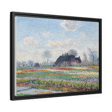Claude Monet's Tulip Fields at Sassenheim (1886). Original from the Sterling and Francine Clark Art Institute. - NOMADEN ART GALLERY