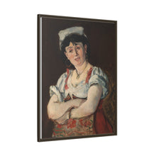 La italiana (1860) de Edouard Manet 