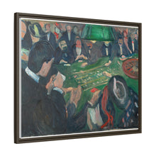 Edvard Munch's At the Roulette Table in Monte Carlo (1892) - NOMADEN ART GALLERY