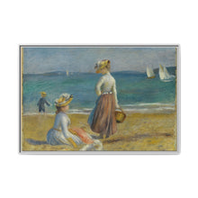 Figures on the Beach (1890) by Pierre-Auguste Renoir - NOMADEN ART GALLERY