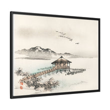 Cottage by the sea by Kōno Bairei (1844-1895)