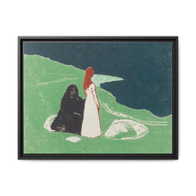 Two Women on the Shore (1898) by Edvard Munch - NOMADEN ART GALLERY