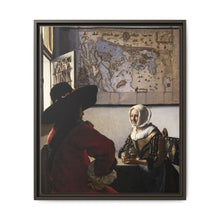 Johannes Vermeer’s Officer and Laughing Girl (ca. 1657) - NOMADEN ART GALLERY
