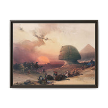 Approach of the simoom Desert of Gizeh illustration by David Roberts (1796–1864) - NOMADEN ART GALLERY