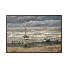 Vincent van Gogh's Beach at Scheveningen in Stormy Weather (1882) - NOMADEN ART GALLERY