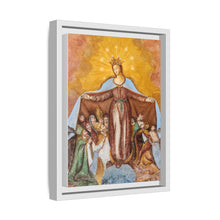 Fresco of Virgin-of-Mercy on the northern wall of the subsidiary church Saint Anna in Saager