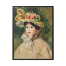 Woman with Capeline (Femme Ã la capeline) (early 1890s) by Pierre-Auguste Renoir - NOMADEN ART GALLERY