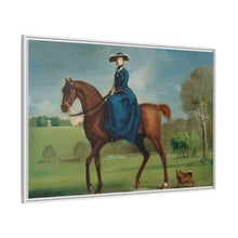 The Countess of Coningsby in the Costume of the Charlton Hunt (1760) by George Stubbs