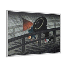 Lluvia en el puente Izumi (1927), impresión en alta resolución de Hiroaki Takahashi