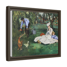 La familia Monet en su jardín de Argenteuil (1874) de Édouard Manet 