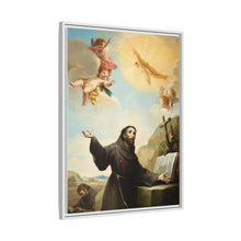 Saint Peter Martyr Exorcizing a Woman Possessed by a Devil by Antonio Vivarini