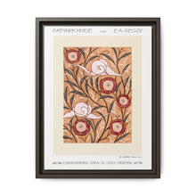 Art Nouveau Flower pattern stencil print in oriental style - NOMADEN ART GALLERY