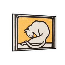 A waxing cat (1918) by Julie de Graag