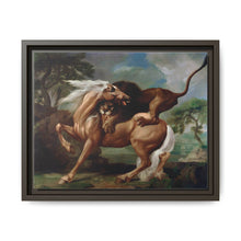 A Lion Attacking a Horse (1762) by George Stubbs. - NOMADEN ART GALLERY