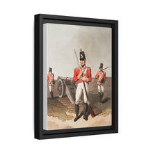 Illustration of East York militia from The Costume of Yorkshire (1814) by George Walker - NOMADEN ART GALLERY