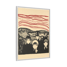 Edvard Munch's Anxiety (Angst) (1896) - NOMADEN ART GALLERY