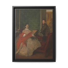 Edmondo and Thérèse Morbilli (ca. 1865) by Edgar Degas - NOMADEN ART GALLERY
