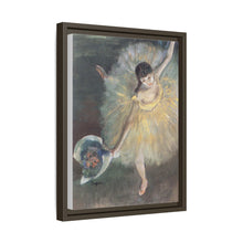 Fin de arabesco (1876) de Edgar Degas 