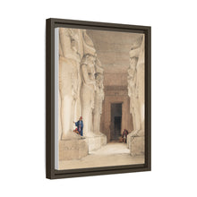 Excavated Temple of Gyrshe (Gerf Hussein) Nubia illustration by David Roberts (1796–1864)