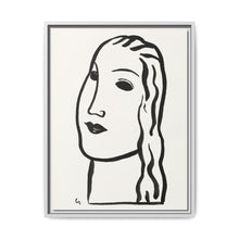 Woman's Head: Vintage Drawing by Leo Gestel - NOMADEN ART GALLERY