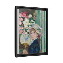 Mujer con abanico (c. 1879) de Pierre Auguste Renoir