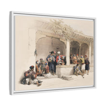 The coffee shop illustration by David Roberts (1796–1864)