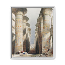 Great Hall at Karnak temple in Thebes illustration by David Roberts (1796–1864) - NOMADEN ART GALLERY