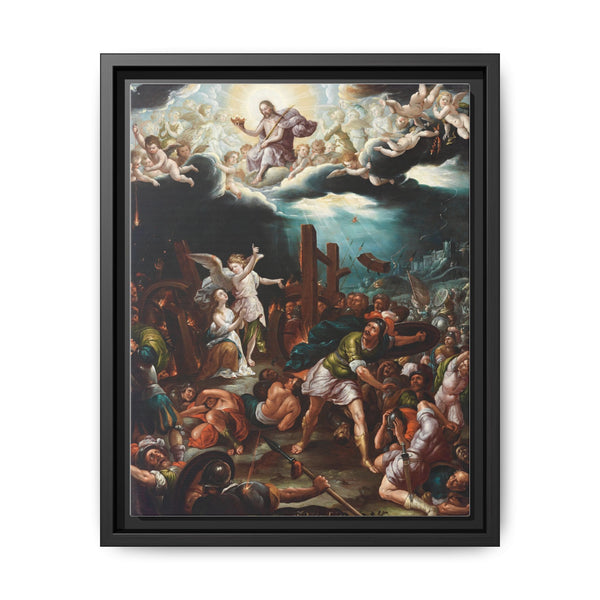 The Martyrdom of Saint Catherine of Alexandria (El martirio de santa Catalina de Alejandria) by Baltasar de Echave Ibia - NOMADEN ART GALLERY