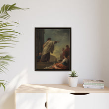 The Predication of Saint Paul by Joseph Benoiit Suvee