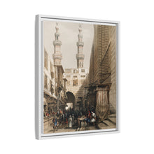 Minarets and grand entrance of the Metwaleys at Cairo illustration by David Roberts (1796–1864)