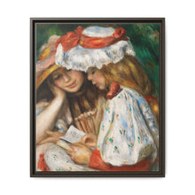 Two Girls Reading (c. 1890–1891) by Pierre-Auguste Renoir - NOMADEN ART GALLERY