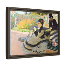 Camille Monet (1847–1879) on a Garden Bench (1873) by Claude Monet - NOMADEN ART GALLERY