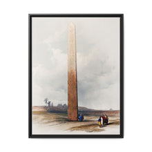 Ancient Egypt Art: Obelisk of Heliopolis by David Roberts - Canvas Wall Art - NOMADEN ART GALLERY