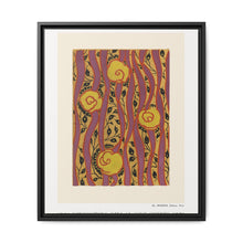 Flower pattern Art Deco stencil print in oriental style. Original from our own 1914 edition of Samarkande - NOMADEN ART GALLERY