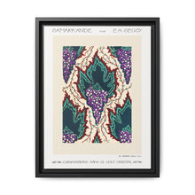Grape pattern Art Nouveau pochoir print in oriental style. Original from our own 1914 edition of Samarkande - NOMADEN ART GALLERY