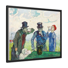The Drinkers (1890) by Vincent Van Gogh. Original from the Art Institute of Chicago - NOMADEN ART GALLERY
