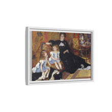 Madame Georges Charpentier (Marguérite-Louise Lemonnier, 1848-1904) y sus hijos, Georgette-Berthe (1872-1945) y Paul-émile-Charles (1875-1895) (1878) de Pierre-Auguste Renoir.