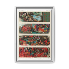 Chinese Buddhist hell, vintage painting by G.A. Audsley-Japanese illustration - NOMADEN ART GALLERY